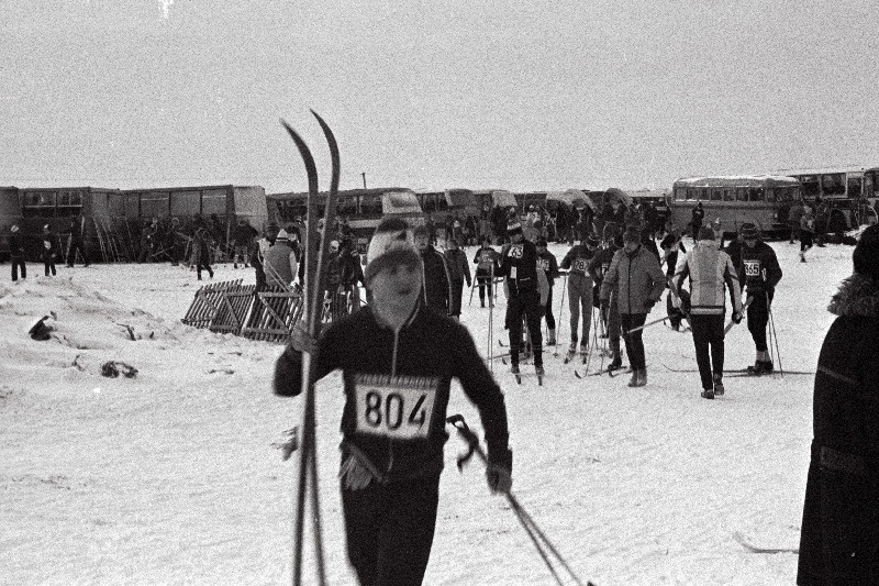 Talvetrall Põlvas. Kääriku-Tartu maraton.