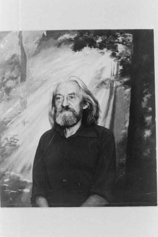 Maalikunstnik Valdur Ohakas.