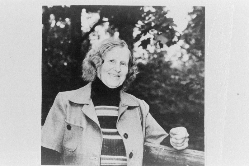 Äksi kalakasvanduse töötaja, Eesti NSV teeneline kalakasvataja Armanda Kivi.