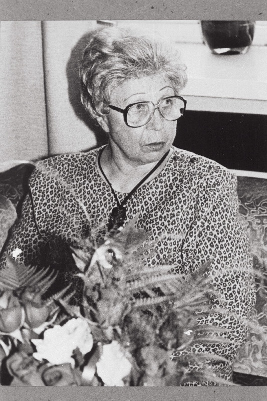 Eesti Etnograafia Ringi asutaja Kanadas Ene Runge külaskäigul Eestis.