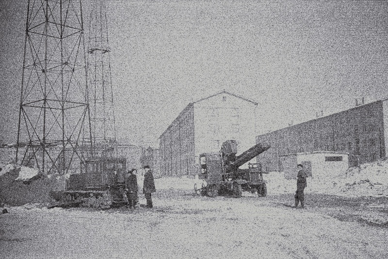 Eesti NSV Sideministeeriumis asuva Tallinna Raadiobüroo salastatud raadiojaama nr 602 antennimastid Luha t.