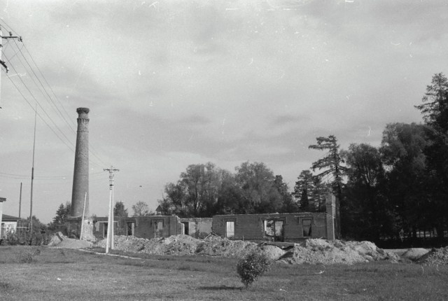Ruins of the Hummuli Manor oil plant Valga county Hummuli municipality Hummuli alevik