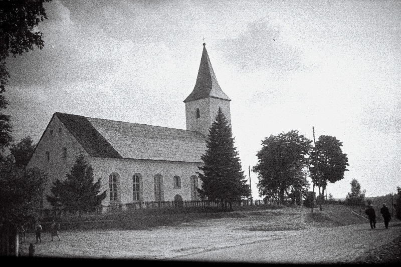 Vaade Rõuge Maarja kirikule.