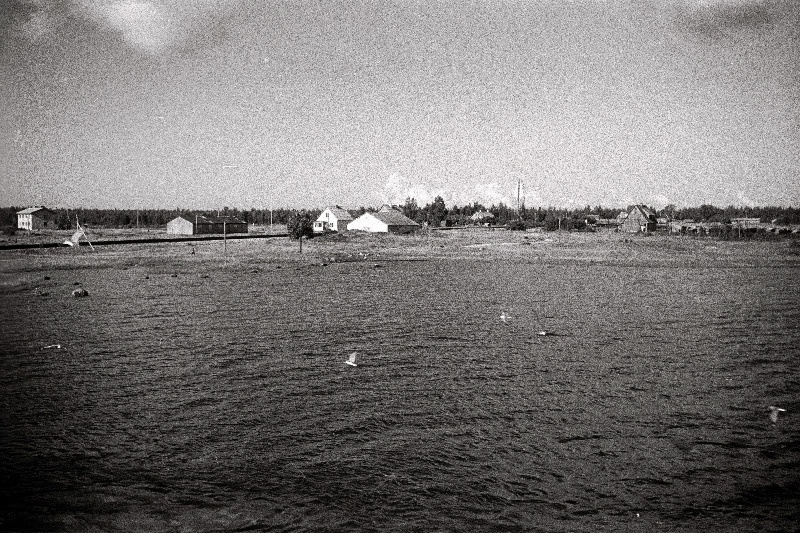 Vaade merelt Rohuküla sadamale.