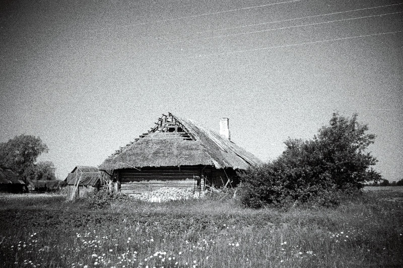 Vana taluhoone Kurisu külas.