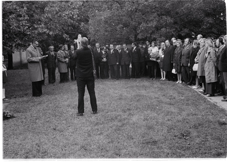 Mälestuskivi EKP Virumaa Komitee esimesele I sekretärile Alfred Stammele