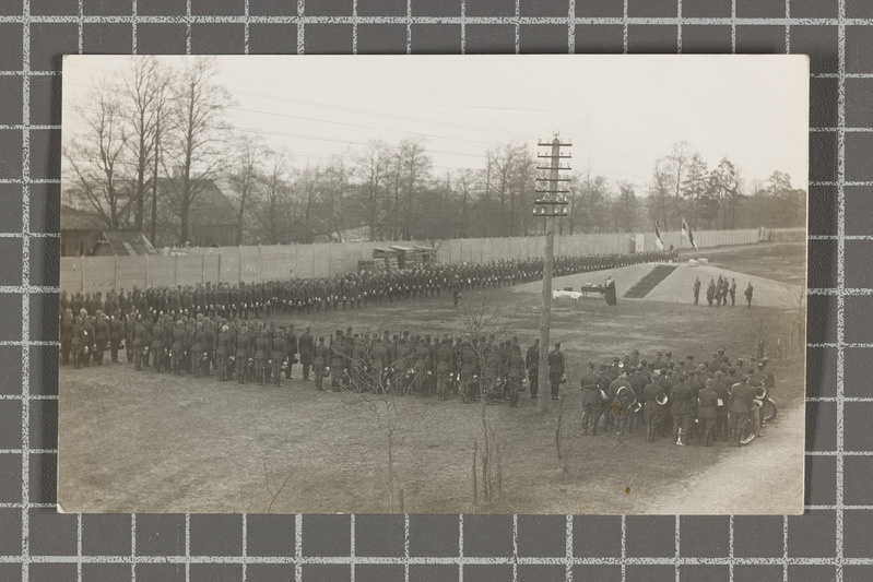 Langenud kadettide mälestussamba avamine Tondil 1924