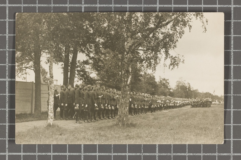 Langenud kadettide mälestussamba avamine Tondil 1924