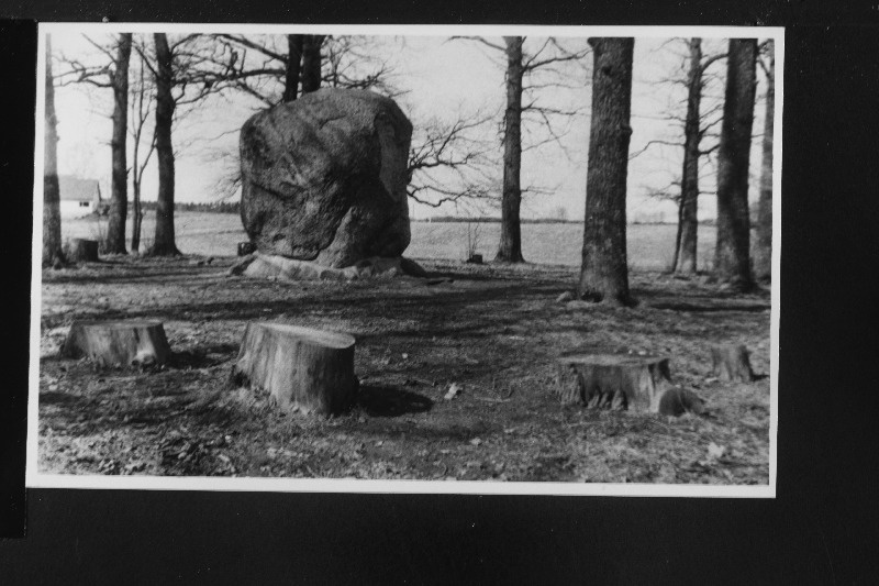 Pühajärve "sõja" mälestuskivi.