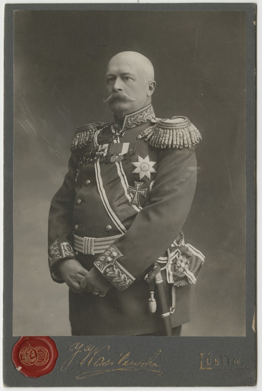 Kindralleitnant Axel Friedrich Karl Pankratius von Krusenstiern, poolfiguurportree