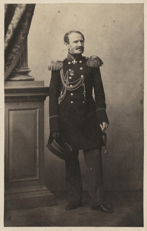 Kindral krahv Paul Dimetrius von Kotzebue, täisfiguurportree