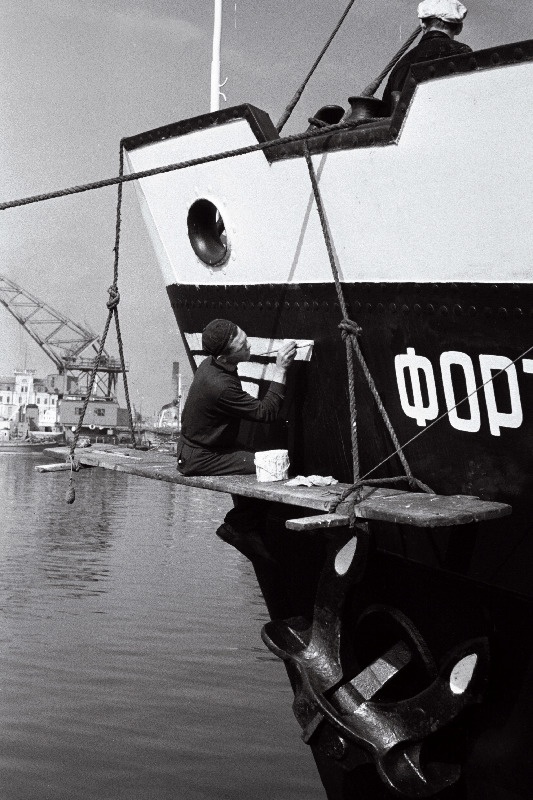 Laev Fort Ševtšenko Tallinna kaubajaamas.