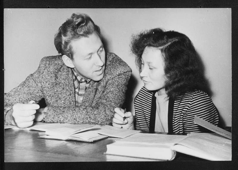 TRÜ Arstiteaduskonna üliõpilased Valentina ja Toomas Kokk.