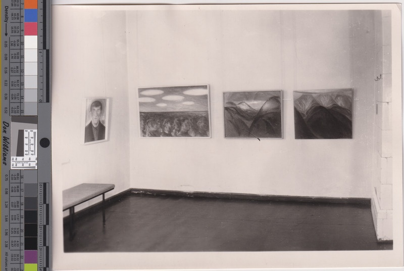 Olga Terri teoste näitus II korrusel 11. jaan. - 19. märts 1967