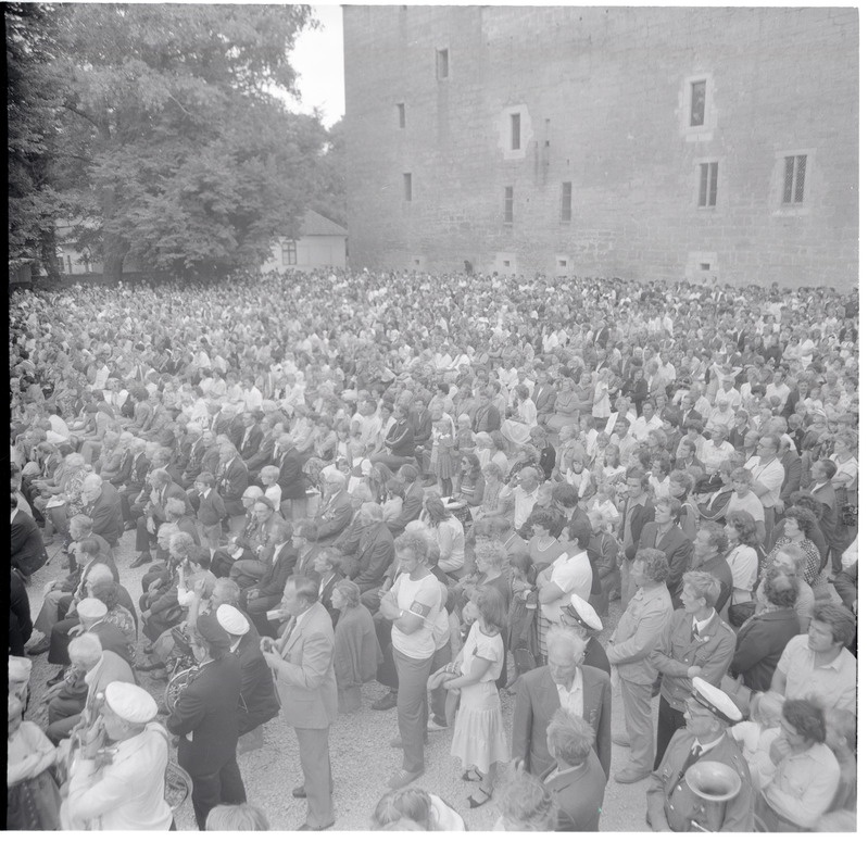 Saaremaa laulupidu 1986, vaade publikule