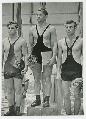 NSV Liidu meistrivõistluste medalikolmik klassikalises maadluses  similar photo