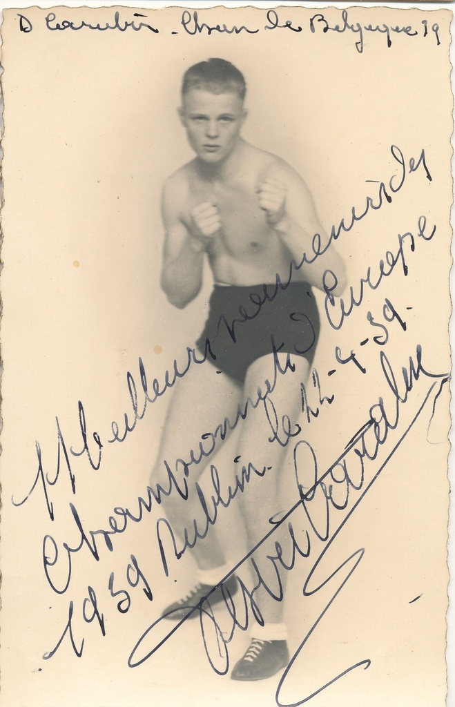 Belgia poksija D. Carabin