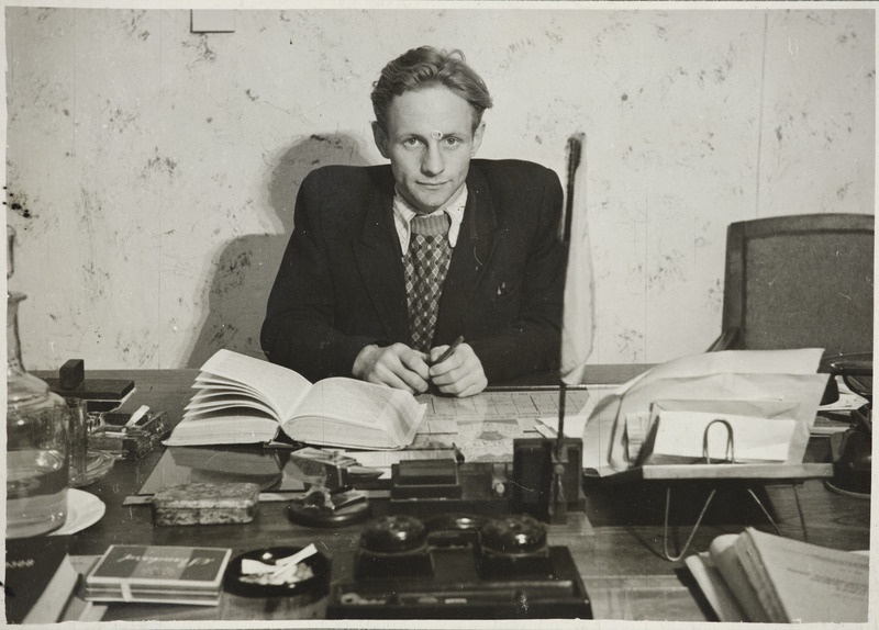 Tartu Raudtee Tehnikakool: kooli juhataja asetäitja poliitalal S. Kuznetsov, 1940. aastad.