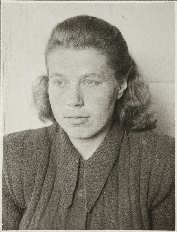 Tartu Raudtee Tehnikakool: kantseleijuhataja A. Geimonen (Heimonen), portreefoto, 1940. aastad.