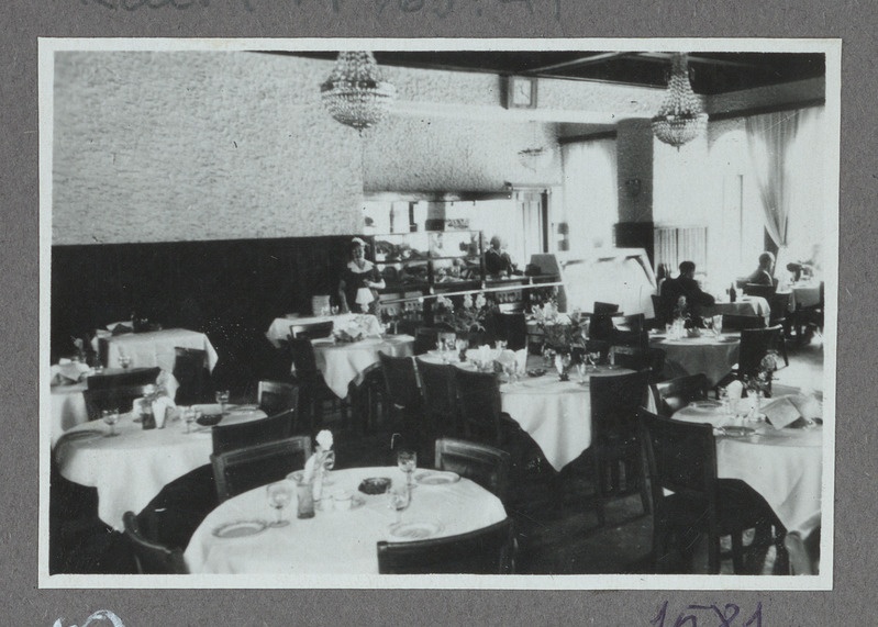 Eesti raudtee: restoran Tallinn-Balti jaamas, 1940.-1950. aastad