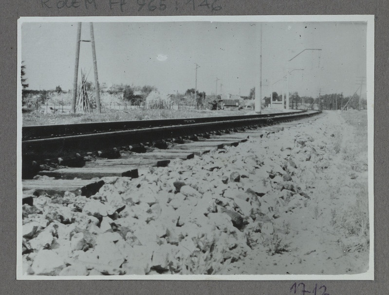 Eesti raudtee: killustikballasti ja raskete rööbastega teeosa elektriraudteel, 1950. aastad