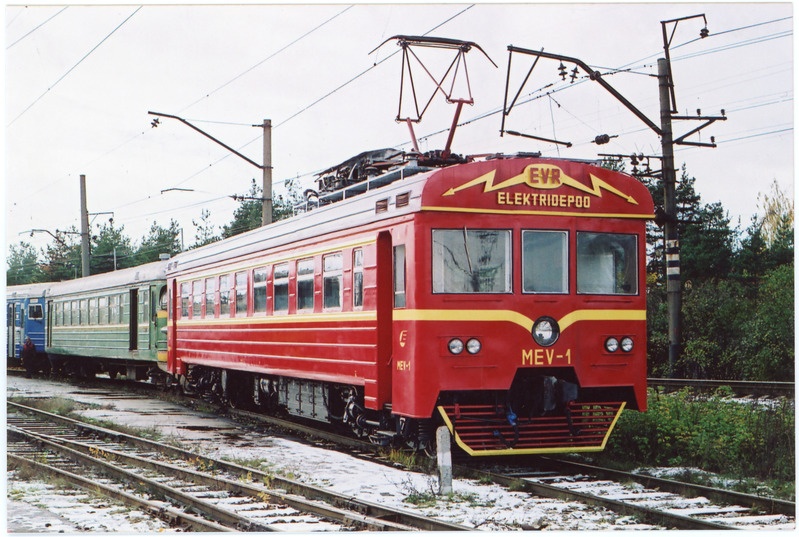 Manöövrielektrivedur MEV-1 Pääskülas, 18.10.1997, foto: Aare Adamson