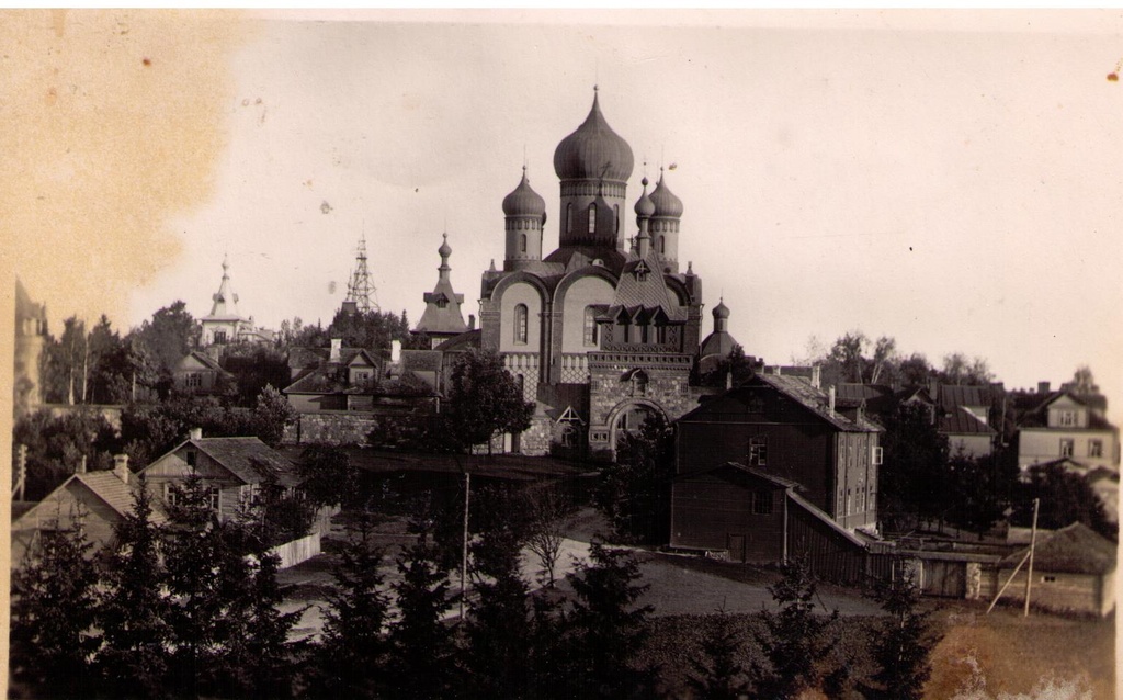 Fotopostkaart. Kuremäe klooster