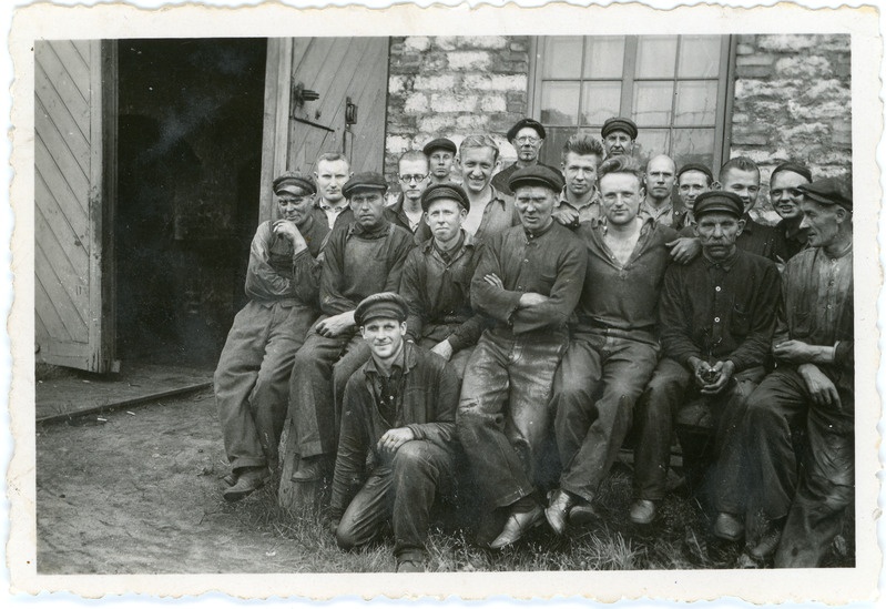 Tallinna veduridepoo (uue depoo) töötajad, 1935.