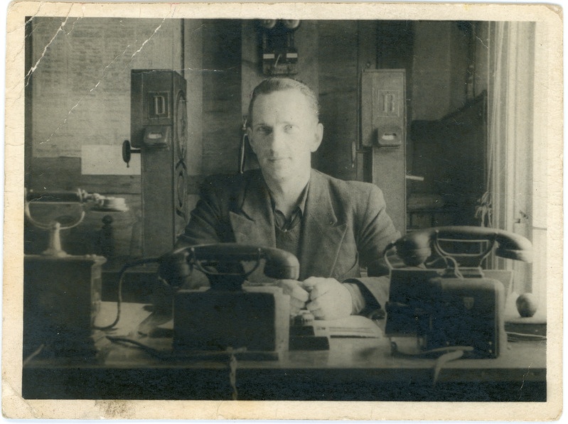 Erich Piin Keila jaama kontoris, 1940.-1950. aastad