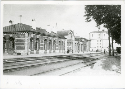 Tapa raudteejaam, 1936, reproduktsioon  duplicate photo