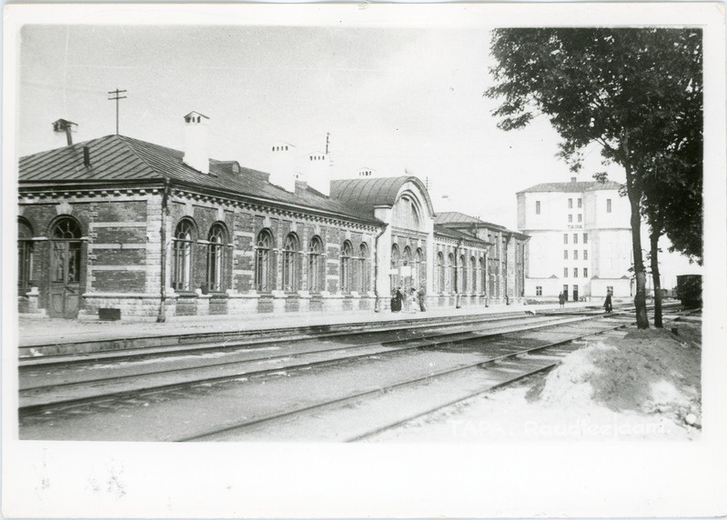 Tapa raudteejaam, 1936, reproduktsioon