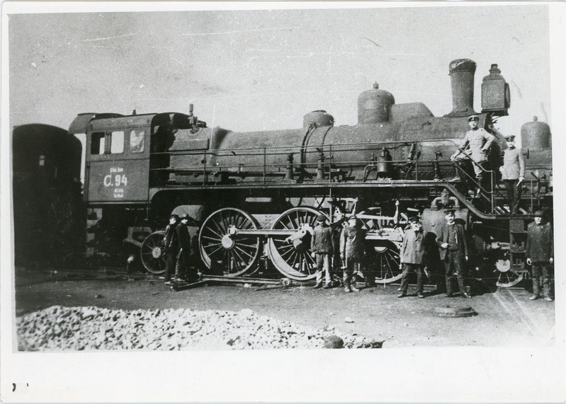 Auruvedur S-94 Valga depoos Saksa okupatsiooni ajal, 1918
