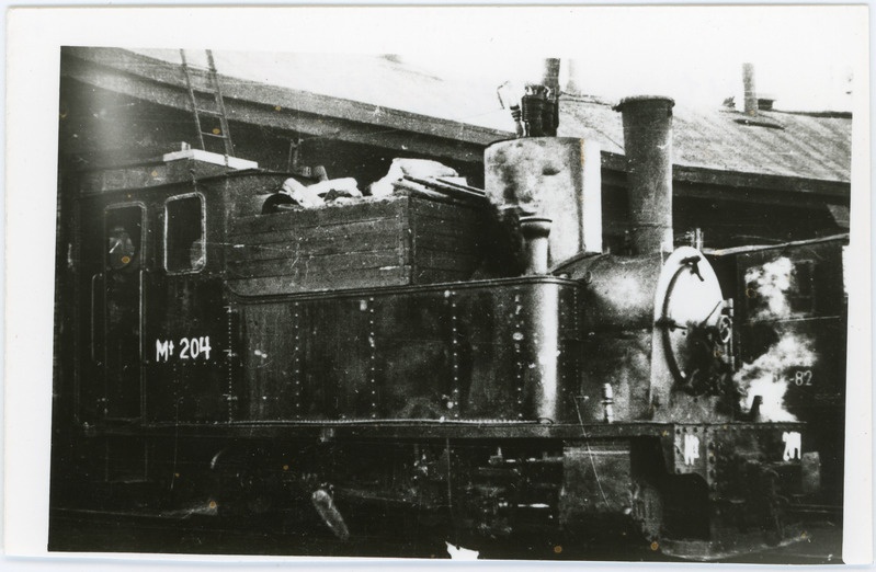 Tankvedur Mt 204 Tallinn-Väike depoos, 1955, foto: Hugo Jõemets