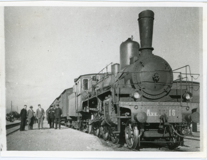 Reisirong auruveduriga Avk 16 Risti jaamas, 1930