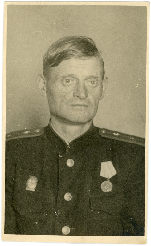 Raudteelane Laur, 1940.-1950. aastad, portreefoto