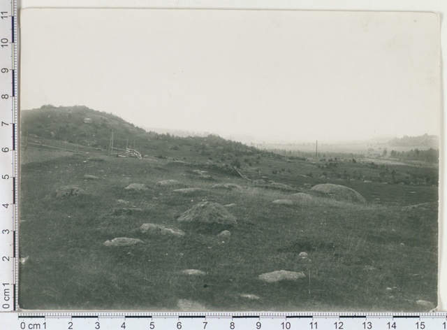 Kivikalme with a victim stone located near Karksis Viljandimaa