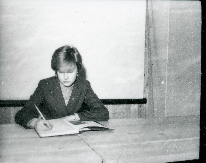 Iisaku KK õpilased muuseumi töös abis