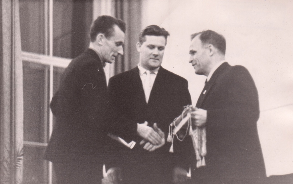 Lembit Virkus autasustamisel 1959