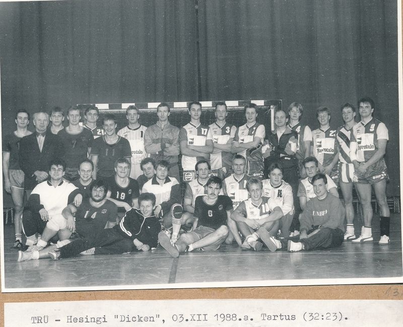 TRÜ - Helsingi "Dicken" väravpallis