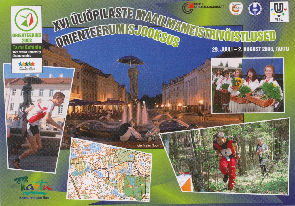 XVI üliõpilaste maailmameistrivõistlused orienteerumisjooksus 2008