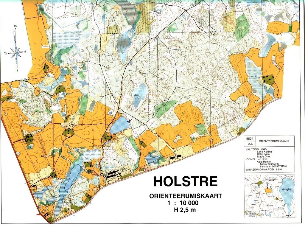Holstre kaart; EOL 9524; Holstre Kool, E-ressursid