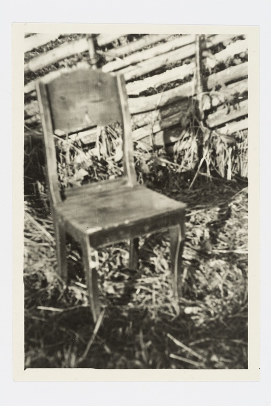 Tool, "stul". Karjala ANSV, Pionezhski raj, Zalesje (Metsantaga) k