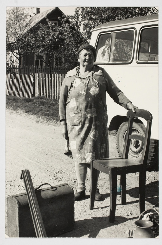 Zinaida Petrovna Grigorjevaga (s 1921.a) ERM-ile antud esemetega.