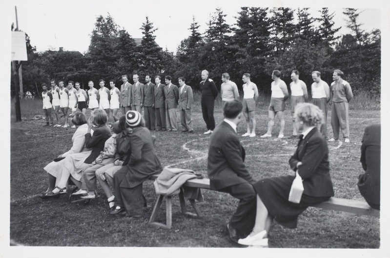 Võrkpallivõistlused Örebro ja Kumla Eesti skaudimeeskondade vahel