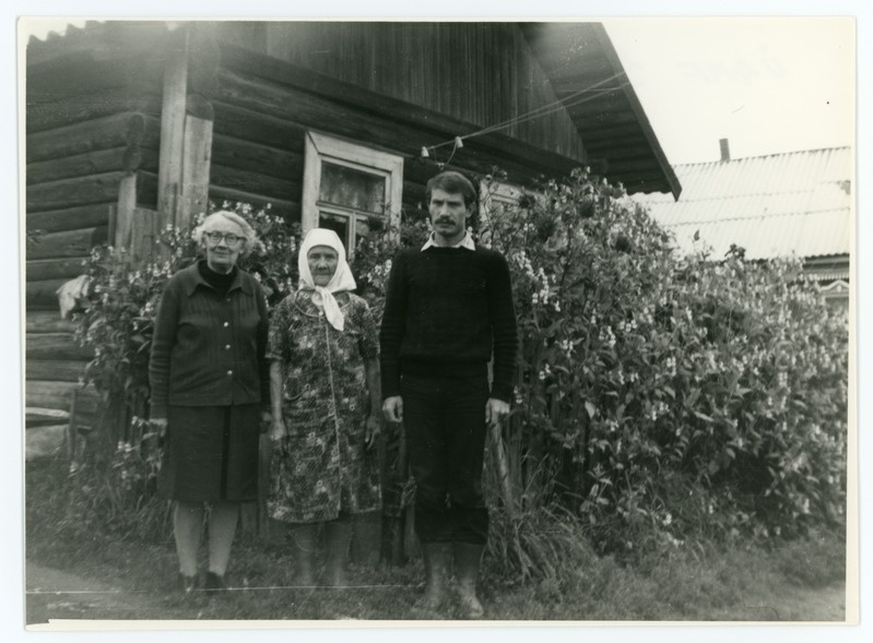 M. Leptšikova juures, august 1984