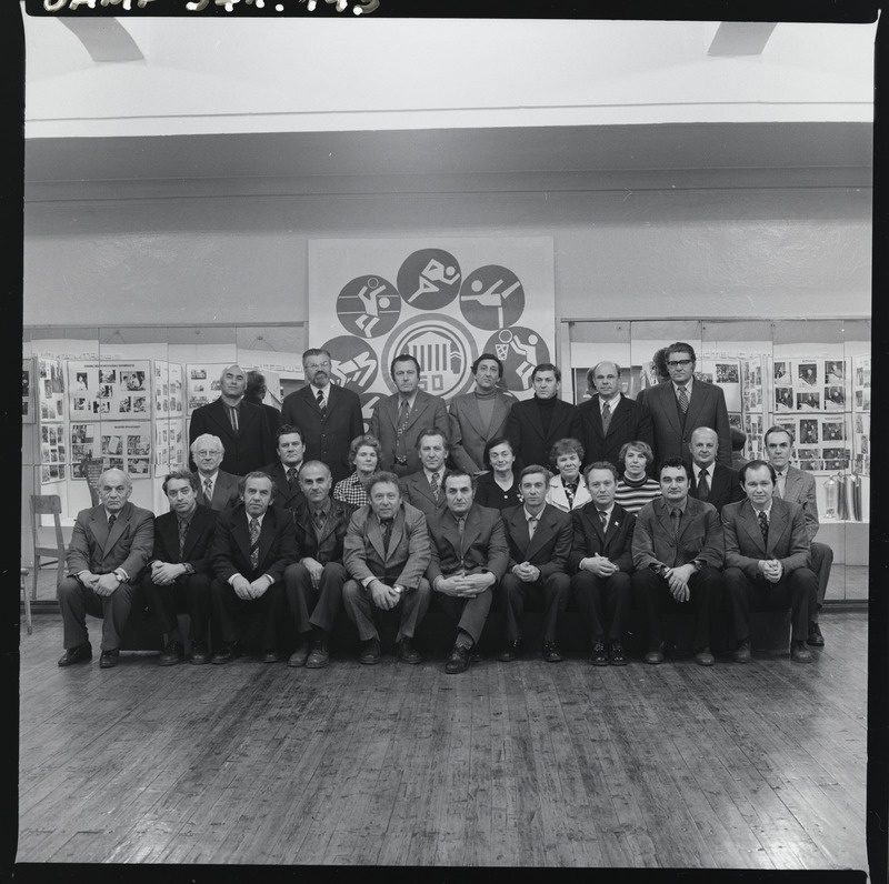 Üleliiduline kehakultuurikateedrite juhatajate täienduskursus Tartus. Oktoober 1978. a.