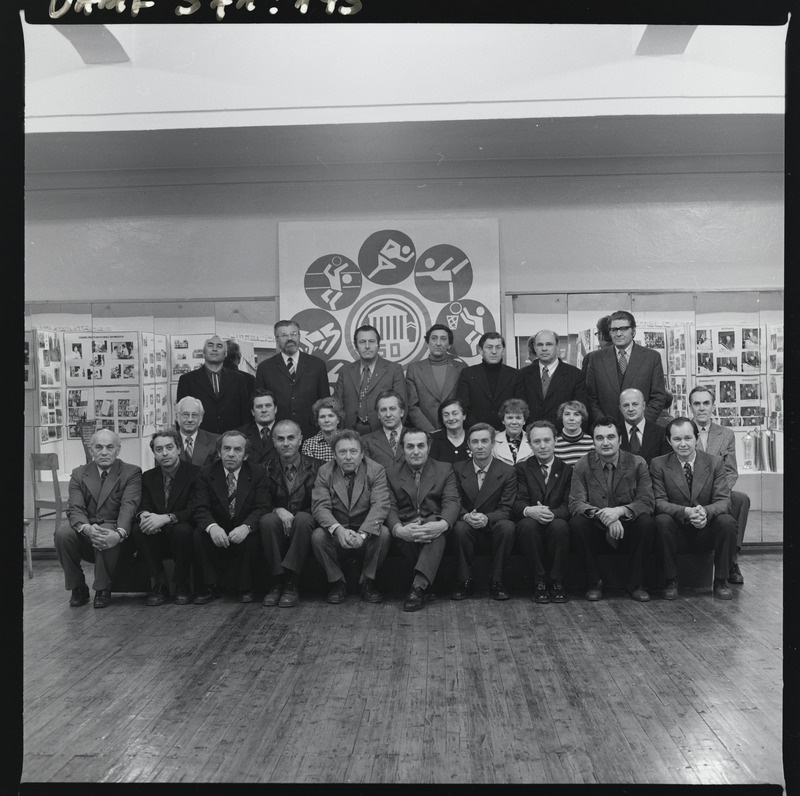 Üleliiduline kehakultuurikateedrite juhatajate täienduskursus Tartus. Oktoober 1978. a.