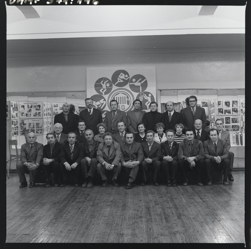 Üleliiduline kehakultuurikateedrite juhatajate täienduskursus Tartus. Oktoober 1978. a.