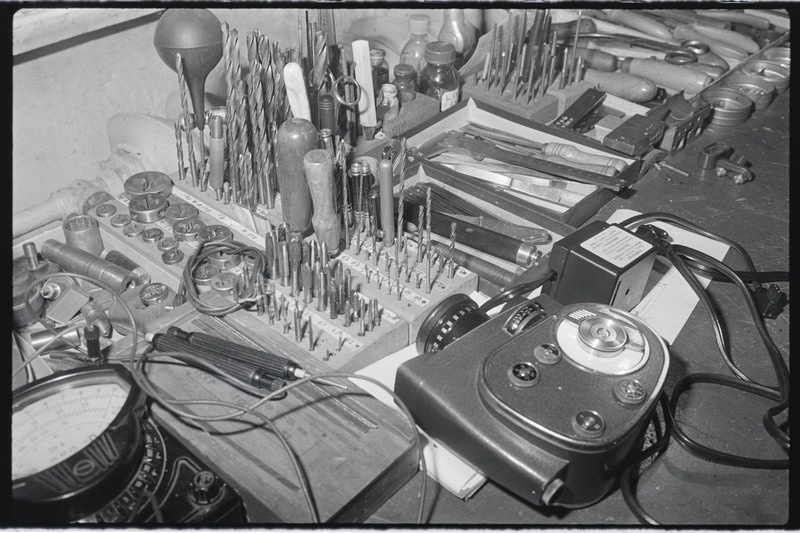 Tartu ülikooli kino- ja fotolaboratoorium. November 1977. a.