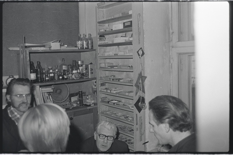 Tartu ülikooli kino- ja fotolaboratoorium. November 1977. a.